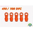 Tarot 450/500 DFC 主旋翼球頭扣(橙色)