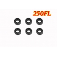 Tarot 250FL Φ3mm 一體化O型環/橫軸墊圈(6顆裝)