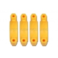 Tarot Φ25mm 塑料雲台管夾(黃色)