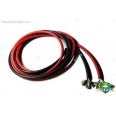 RTC 10AWG 2米/進口矽膠軟線(紅黑各100cm/2條裝)