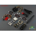 HKPilot Micro APM 微型三軸陀螺儀套裝組(含OSD/GPS/433數傳/BEC/電源模組)